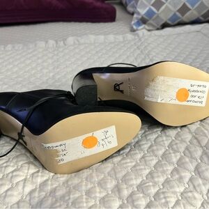 Paul Andrew Black Heeled Boots